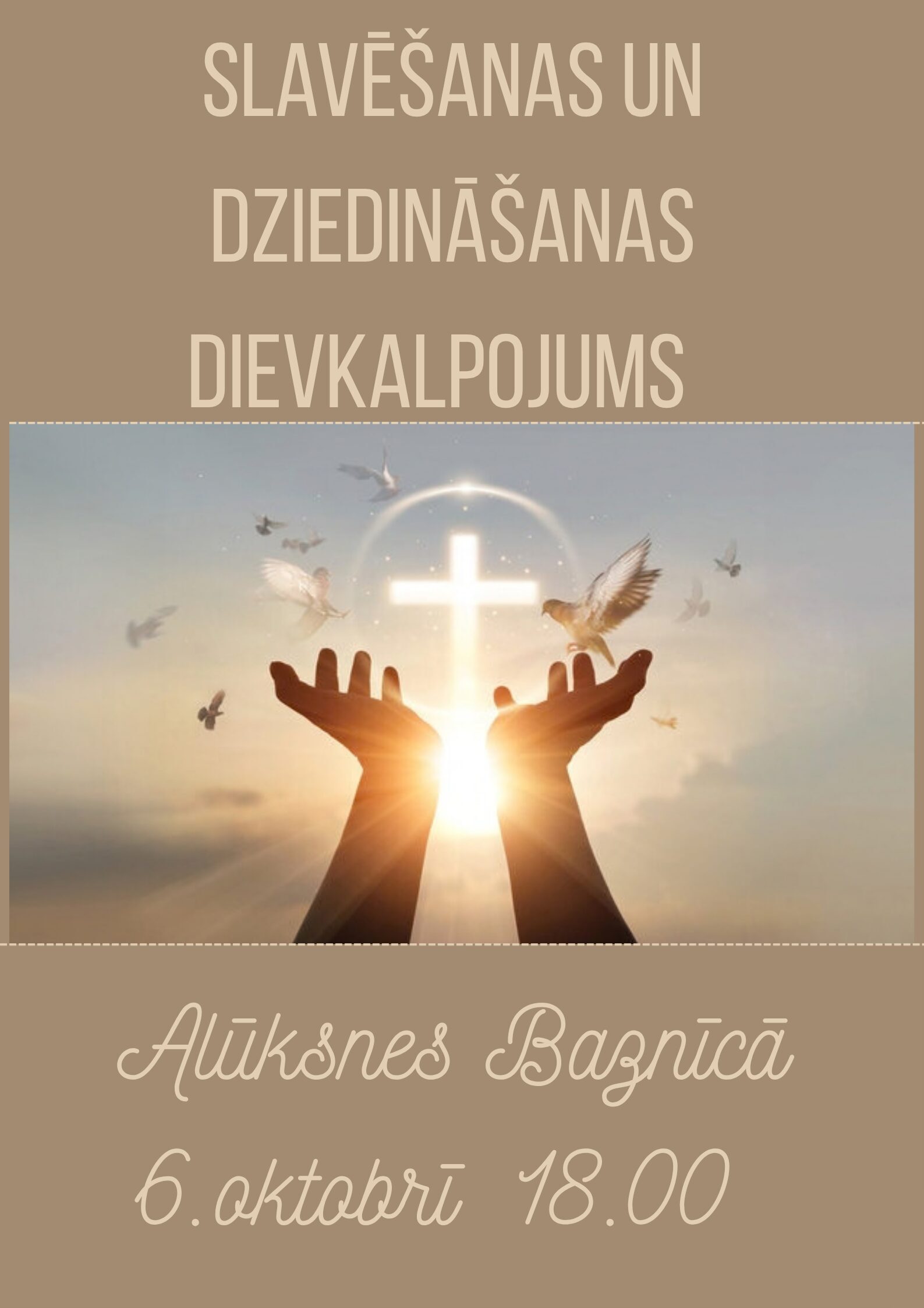 Slavēšanas un Dziedināšanas Dievkalpojums