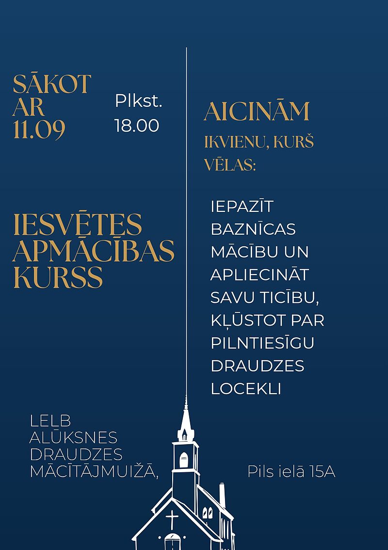 Iesvētes apmācību kurss