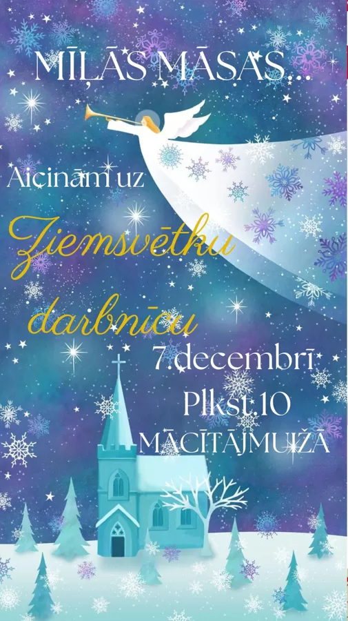 "Sirds sarunu" Ziemsvētku darbnīca
