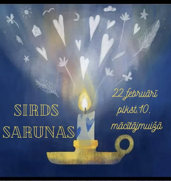 Sirds sarunas ar svecēm