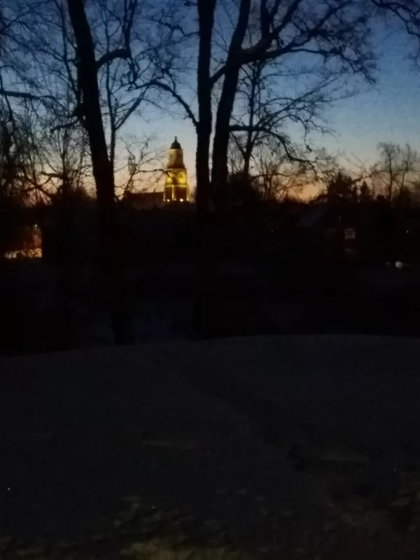 Rīta debesis...