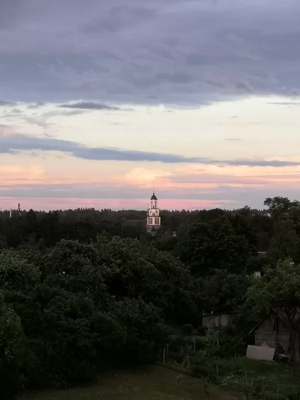 Baznīca 3.jūlija rītā